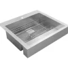 Elkay ELDSSF30279DBG Dart Canyon® Stainless Steel 29-7/8& x 27-1/4& x 9-5/8& 1-Hole Single Bowl Farmhouse Workstation Sink with 4-13/16& Deep Work Shelf - One-stop shop for professional tools and equipment.
