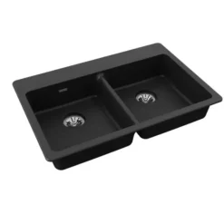 Elkay ELGAD3322PD Quartz Classic® 33& x 22& x 5-1/2& Double Bowl Drop-in ADA Sink with Perfect Drain® - One-stop shop for professional tools and equipment.