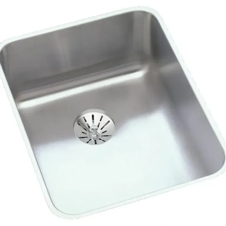Elkay ELUHAD141850PD Lustertone® Classic Stainless Steel 16-1/2& x 20-1/2& x 4-7/8& Single Bowl Undermount ADA Sink w/Perfect Drain® - One-stop shop for professional tools and equipment.