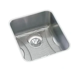 Elkay ELUH2115DBG Lustertone® Classic Stainless Steel 23-1/2& x 18-1/4& x 7-1/2& Single Bowl Undermount Sink Kit - One-stop shop for professional tools and equipment.
