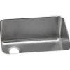 Elkay ELUH231712L Lustertone® Classic Stainless Steel 25-1/2& x 19-1/4& x 12& Single Bowl Undermount Sink with Left Drain - One-stop shop for professional tools and equipment.