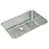 Elkay ELUH281610PDBG Lustertone® Classic Stainless Steel 30-1/2& x 18-1/2& x 10& Single Bowl Undermount Sink Kit with Perfect Drain® - One-stop shop for professional tools and equipment.