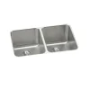 Elkay ELUH311810PD Lustertone® Classic Stainless Steel 30-3/4& x 18-1/2& x 10& Double Bowl Undermount Sink with Perfect Drain® - One-stop shop for professional tools and equipment.