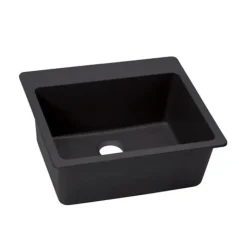 Elkay ELX2522 Quartz Luxe® 25& x 22& x 9-1/2& Single Bowl Drop-in Sink - One-stop shop for professional tools and equipment.