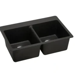 Elkay ELX3322 Quartz Luxe® 33& x 22& x 9-1/2& Equal Double Bowl Drop-in Sink - One-stop shop for professional tools and equipment.