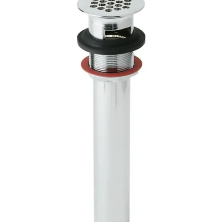 Elkay LK174 1-1/2& Drain Fitting Chrome Plated Brass with Perforated Grid and Tailpiece - One-stop shop for professional tools and equipment.