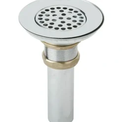 Elkay LK18 3-1/2& Drain Nickel Plated Brass Body Strainer and Tailpiece - One-stop shop for professional tools and equipment.