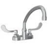Elkay LK406AT08T6 4& Centerset with Exposed Deck Faucet with 8& Arc Tube Spout 6& Wristblade Handles - One-stop shop for professional tools and equipment.