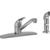 Elkay LK2478CR Everyday Three Hole Deck Mount Kitchen Faucet with Side Spray Chrome - One-stop shop for professional tools and equipment.