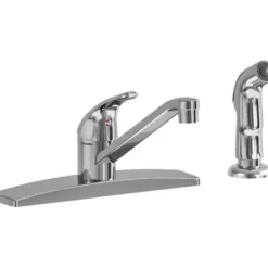 Elkay LK2478CR Everyday Three Hole Deck Mount Kitchen Faucet with Side Spray Chrome - One-stop shop for professional tools and equipment.
