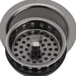 Elkay LKD35AS 3-1/2& Drain Fitting Antique Steel Finish Disposer Flange and Removable Strainer - One-stop shop for professional tools and equipment.