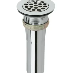 Elkay LK9 Drain Fitting Type 304 Stainless Steel Body Grid Strainer and Brass Tailpiece - One-stop shop for professional tools and equipment.