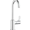 Elkay LKDVR208513C Single Hole 12-1/2& Vandal Resistant Deck Mount Faucet with Gooseneck Spout Lever Handle on Right Side Chrome - One-stop shop for professional tools and equipment.