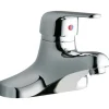 Elkay LK422L4 4& Centerset with Exposed Deck Lavatory Faucet Integral Spout Single Control 4& Wristblade Handle Chrome - One-stop shop for professional tools and equipment.