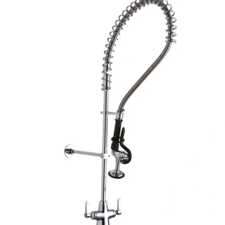 Elkay LK543LC Single Hole Concealed Deck Mount Faucet 44in Flexible Hose w/1.2 GPM Spray Head 2& Lever Handles 1.2 GPM Spray Head - One-stop shop for professional tools and equipment.