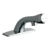 Elkay LK652 Single Hole Deck Mount Metered Lavatory Faucet with Cast Fixed Spout Push Button Handle with Escutcheon Chrome - One-stop shop for professional tools and equipment.