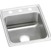 Elkay LRAD152260 Lustertone® Classic Stainless Steel 15& x 22& x 6& Single Bowl Drop-in ADA Sink - One-stop shop for professional tools and equipment.