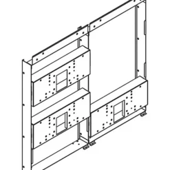 Elkay MFWS200 Mounting Frame for Bi-level In-wall Non-refrigerated Bottle Filling Stations With Integral Fountain - One-stop shop for professional tools and equipment.