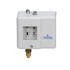 Emerson PS1-X5A Single Adjustable Pressure Control, Auto Reset, Pressure Range 87 to 464 psig, 1/4& SAE male flare connection - One-stop shop for professional tools and equipment.