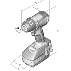 Fein 71150664090 Cordl.Impact Wrenc_Ascd18-300W2/N09 Sele - One-stop shop for professional tools and equipment.
