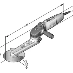 Fein 72216760090 Fillet Weld Grinder Ks10-38E/N09 - One-stop shop for professional tools and equipment.