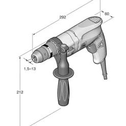 Fein 72055560090 Hand Drill Bop13-2 Set1 N09 110120V 5060 - One-stop shop for professional tools and equipment.