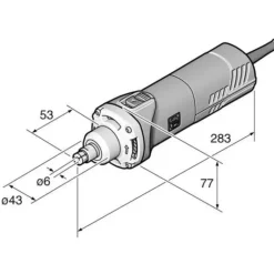 Fein 72231660090 Hand Grinder Gsz8-280P/N09 120V60 - One-stop shop for professional tools and equipment.