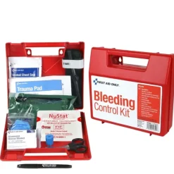 First Aid Only 91309 Bleeding Control Wall Station Single Kit -Deluxe - One-stop shop for professional tools and equipment.