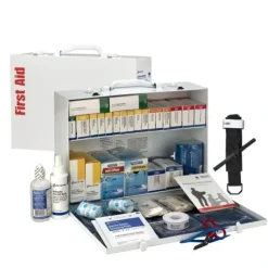 First Aid Only 91338 75 Person ANSI 2021 Class B, 2 Shelf First Aid Cabinet - One-stop shop for professional tools and equipment.