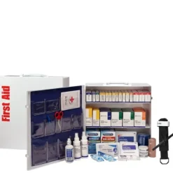 First Aid Only 91340 100 Person ANSI 2021 Class B, 3 Shelf First Aid Cabinet - One-stop shop for professional tools and equipment.