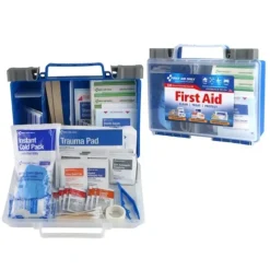 First Aid Only 91299 25 Person Bulk Clear Front, 130 Pieces, Medium Plastic Case - One-stop shop for professional tools and equipment.