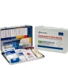 First Aid Only 90671 50 Person Contractor ANSI 2015 Class B+ First Aid Kit, Metal Case - One-stop shop for professional tools and equipment.