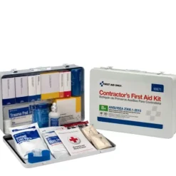 First Aid Only 90671 50 Person Contractor ANSI 2015 Class B+ First Aid Kit, Metal Case - One-stop shop for professional tools and equipment.