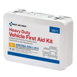 First Aid Only 90672 25 Person Vehicle ANSI 2015 Class A+ First Aid Kit, Metal Case - One-stop shop for professional tools and equipment.