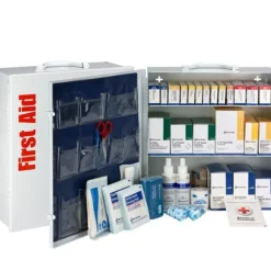 First Aid Only 90790 3 Shelf First Aid ANSI 2015 Class B+ Metal Cabinet, without Meds - One-stop shop for professional tools and equipment.