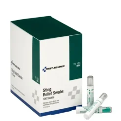 First Aid Only 19-100 Sting Relief Swabs, 100/box - One-stop shop for professional tools and equipment.