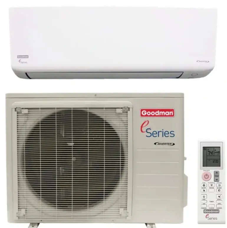Goodman E-Series 9,000 BTU 18 SEER2 Ductless Mini Split Inverter Air Conditioner Heat Pump System (230v) - One-stop shop for professional tools and equipment.