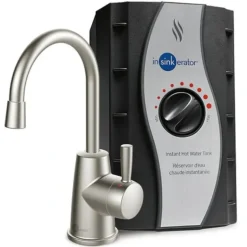 InSinkErator 45675A-ISE HOT250 Instant Hot Water Dispenser System, Single-Handle Faucet with 2/3-Gallon Stainless Steel Tank - One-stop shop for professional tools and equipment.