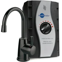 InSinkErator 45675B-ISE HOT250 Instant Hot Water Dispenser System, Single-Handle Faucet with 2/3-Gallon Stainless Steel Tank - One-stop shop for professional tools and equipment.