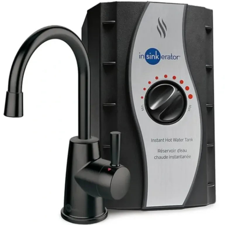 InSinkErator 45675B-ISE HOT250 Instant Hot Water Dispenser System, Single-Handle Faucet with 2/3-Gallon Stainless Steel Tank - One-stop shop for professional tools and equipment.