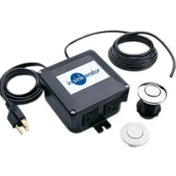 InSinkErator 76696 SinkTop Switch - Dual Outlet (Chrome and White Buttons included) - One-stop shop for professional tools and equipment.