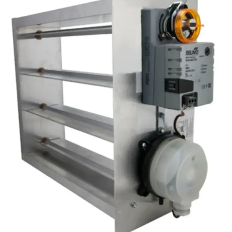 iO HVAC Controls EB-3812 38 X 12 Heavy Duty Motorized Bypass Damper - One-stop shop for professional tools and equipment.