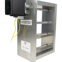 iO HVAC Controls HD-1210-BM-PO 12 X 10 Two-Position Zone Damper - Bottom Mount - Powered Open - One-stop shop for professional tools and equipment.