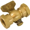 Jones Stephens A11005 1/4& Air Cock, FNPT x FNPT Hexagon Shoulder, Tee Handle - One-stop shop for professional tools and equipment.