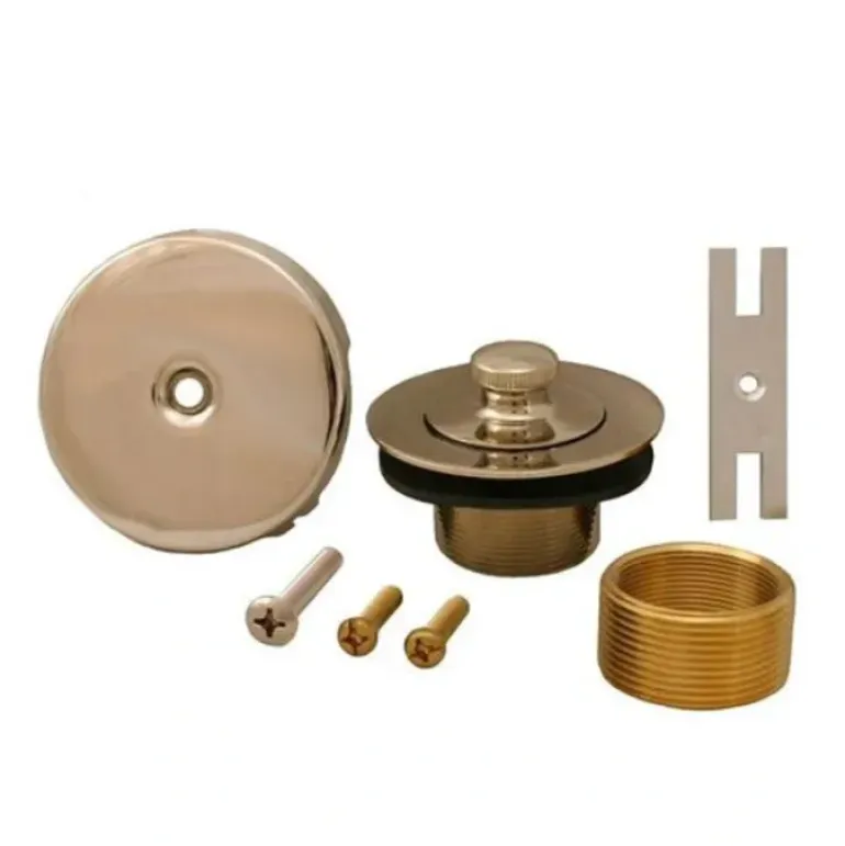Jones Stephens B5160PN Polished Nickel One-Hole Lift and Turn Tub Drain Trim Kit - One-stop shop for professional tools and equipment.
