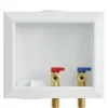 Jones Stephens B05840 Washing Machine Box, Left Outlet, 1/2& MIP/SWT Connection - One-stop shop for professional tools and equipment.