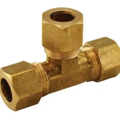 Jones Stephens C74039LF 5/8& Brass Compression Tee Bag of 10 - One-stop shop for professional tools and equipment.