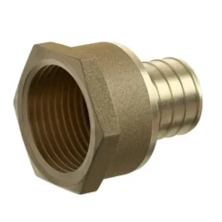 Jones Stephens C76044LF 1& F1807 x FIP Brass PEX Adapter, Bag of 25 - One-stop shop for professional tools and equipment.