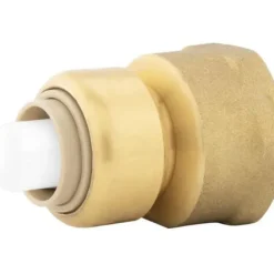 Jones Stephens C77423LF 3/8& x 1/2& FPT PlumBite® Push On Reducing Adapter, Bag of 1 - One-stop shop for professional tools and equipment.