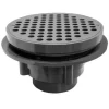 Jones Stephens D49820 2& x 3& Heavy Duty Traffic PVC Floor Drain with 8-1/2& Pan - One-stop shop for professional tools and equipment.